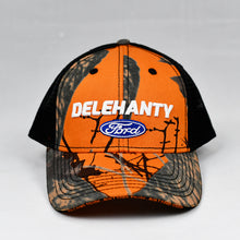Load image into Gallery viewer, Orange Blaze Camo & Black Semi-Pro Trucker