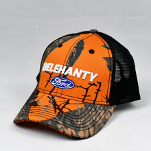 Load image into Gallery viewer, Orange Blaze Camo & Black Semi-Pro Trucker