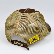 Load image into Gallery viewer, Brown Chino & Khaki Dad-Cap Trucker