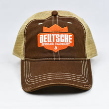 Load image into Gallery viewer, Brown Chino & Khaki Dad-Cap Trucker