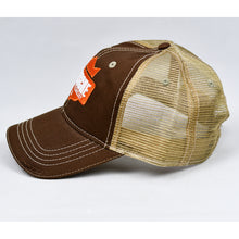 Load image into Gallery viewer, Brown Chino & Khaki Dad-Cap Trucker