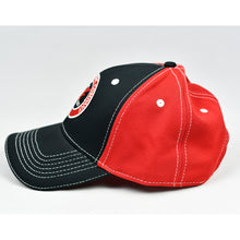 Load image into Gallery viewer, Black Twill & Red Micro-Mesh Semi-Pro