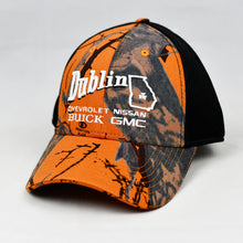 Load image into Gallery viewer, Orange Blaze Camo & Black Air-Mesh Semi-Pro Trucker
