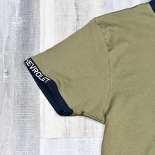 Load image into Gallery viewer, Olive Green - Short Sleeve T-Shirt w/ Small Embroidered Left Chest Logo