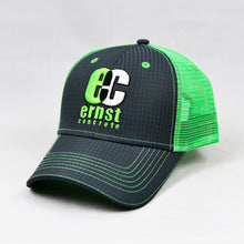 Load image into Gallery viewer, Charcoal Rip-Stop & Flow Green Semi-Pro Trucker