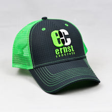 Load image into Gallery viewer, Charcoal Rip-Stop & Flow Green Semi-Pro Trucker