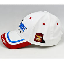 Load image into Gallery viewer, White Chino w/ Blue & Red Trims Semi-Pro