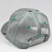 Load image into Gallery viewer, Grey Chambray Semi-Pro Snap-Back Trucker