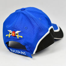 Load image into Gallery viewer, Royal Blue & Black Rip-Stop Sport Design Cap