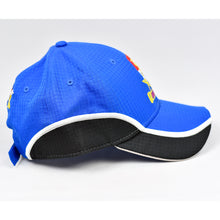 Load image into Gallery viewer, Royal Blue & Black Rip-Stop Sport Design Cap