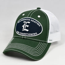 Load image into Gallery viewer, Forest Green & White Semi-Pro Trucker