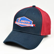 Load image into Gallery viewer, Navy & Red Chino Twill Semi-Pro Cap