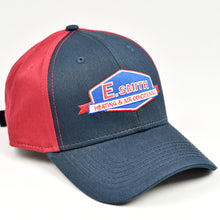 Load image into Gallery viewer, Navy & Red Chino Twill Semi-Pro Cap