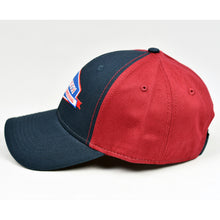 Load image into Gallery viewer, Navy & Red Chino Twill Semi-Pro Cap