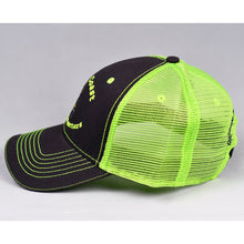 Load image into Gallery viewer, Charcoal & Fluorescent Yellow Semi-Pro Trucker