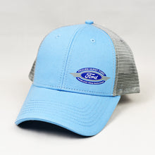 Load image into Gallery viewer, Baby Blue & Grey Semi-Pro Trucker