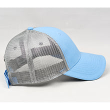 Load image into Gallery viewer, Baby Blue & Grey Semi-Pro Trucker