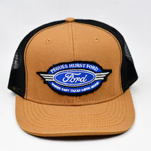 Load image into Gallery viewer, Carhartt & Black Slight-Curve Flat-Bill Snap-Back Trucker
