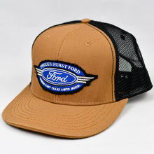 Load image into Gallery viewer, Carhartt & Black Slight-Curve Flat-Bill Snap-Back Trucker
