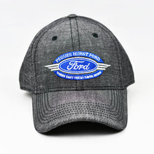 Load image into Gallery viewer, Dark Grey Chambray Semi-Pro Cap