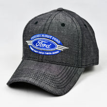 Load image into Gallery viewer, Dark Grey Chambray Semi-Pro Cap