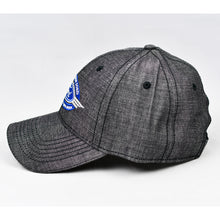Load image into Gallery viewer, Dark Grey Chambray Semi-Pro Cap
