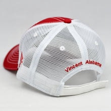 Load image into Gallery viewer, Red Chino Twill & White Semi-Pro Trucker