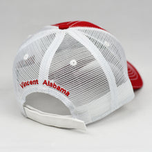 Load image into Gallery viewer, Red Chino Twill & White Semi-Pro Trucker