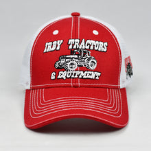 Load image into Gallery viewer, Red Chino Twill & White Semi-Pro Trucker