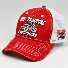 Load image into Gallery viewer, Red Chino Twill & White Semi-Pro Trucker