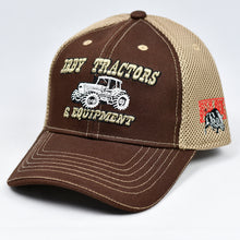 Load image into Gallery viewer, Brown Chino Twill & Khaki Air-Mesh Semi-Pro Trucker