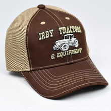 Load image into Gallery viewer, Brown Chino Twill & Khaki Air-Mesh Semi-Pro Trucker