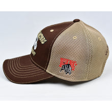 Load image into Gallery viewer, Brown Chino Twill & Khaki Air-Mesh Semi-Pro Trucker