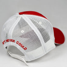 Load image into Gallery viewer, Red & White Semi-pro Trucker