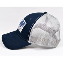 Load image into Gallery viewer, Navy & Grey Semi-Pro Snap-Back Trucker