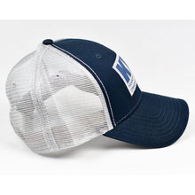 Load image into Gallery viewer, Navy & Grey Semi-Pro Snap-Back Trucker
