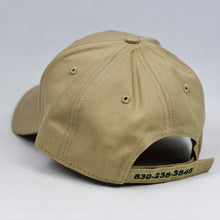Load image into Gallery viewer, Khaki Chino Twill Semi-Pro Cap
