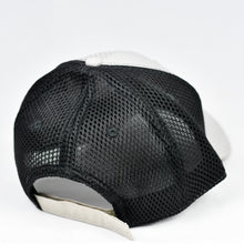 Load image into Gallery viewer, Light Grey Rip-Stop & Black Air-Mesh Semi-Pro Trucker