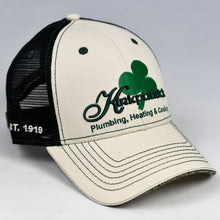 Load image into Gallery viewer, Stone Chino Twill & Black Semi-Pro Trucker