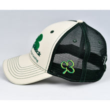 Load image into Gallery viewer, Stone Chino Twill & Black Semi-Pro Trucker