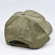 Load image into Gallery viewer, Olive Green Snap-Back Dad-Cap