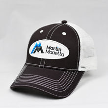 Load image into Gallery viewer, Black & White Semi-Pro Trucker