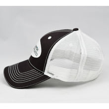 Load image into Gallery viewer, Black & White Semi-Pro Trucker
