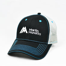 Load image into Gallery viewer, Black & Grey Semi-Pro Trucker