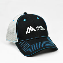 Load image into Gallery viewer, Black & Grey Semi-Pro Trucker