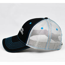 Load image into Gallery viewer, Black & Grey Semi-Pro Trucker
