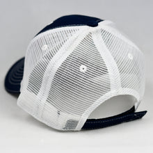 Load image into Gallery viewer, Navy Rip-Stop & White Semi-Pro Trucker