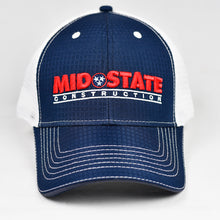 Load image into Gallery viewer, Navy Rip-Stop & White Semi-Pro Trucker