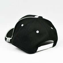 Load image into Gallery viewer, Racing Design Black Chino Twill Semi-Pro Snap-Back Cap