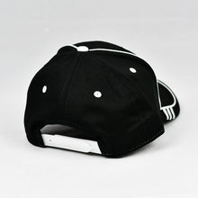 Load image into Gallery viewer, Racing Design Black Chino Twill Semi-Pro Snap-Back Cap